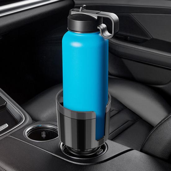 Автомобильный держатель для чашки большого диаметра, вращающееся устойчивое основание, эластичное положение карты, регулируемый расширитель для бутылки с водой, автомобильные аксессуары