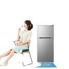 Midea Компактный двухдверный холодильник 112 л, вилка CN (адаптер в комплекте)