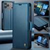 CaseMe-023 Flip Leather Case For iPhone 17 Pro Max Luxury Magnetic Wallet Card Slots Cover Stand Protectives Skins Shell