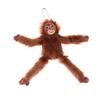 Cartoon Gorilla Plush Toy Chimpanzees Monkey Pendant Soft Stuffed Doll Keychain Backpack Car Bag Key Ring Decor Kid Gift