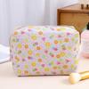 Fashion Fruit Print Cosmetic Bag Women Make Up Bag Portable Travel Cosmetic Organizer Female Makeup Pouch Case Toiletries Bag