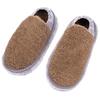 Room Shoes Mop Slippers Cleaning Slippers Slippers Cleaning Cleaning Slippers Washable Size Brown with [Kind Slipper] (L Heels)