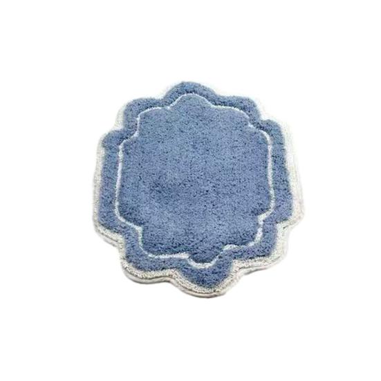 Коврик для ванной комнаты Мягкий Впитывающий Плюшевый Напольный Коврик Противоскользящий Коврик для Ванны Быстросохнущий Машинная Стирка Длинный Коврик для Ванной Ванны Раковины Туалета