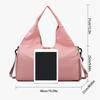 Сумка для йоги Спортивная сумка для фитнеса Сухая Влажная Разделительная Износостойкая Большая Вместимость Для Хранения Дорожная Сумка