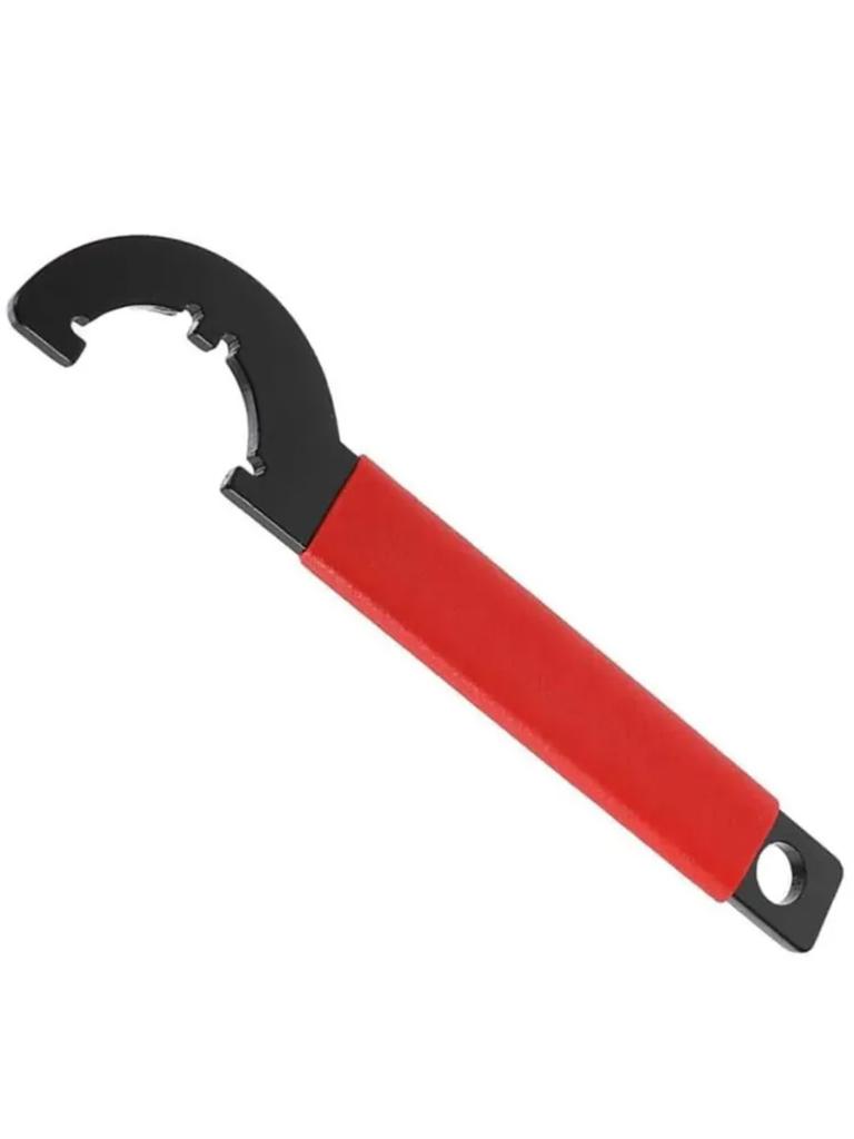 Anti Slip Handle Spanner Wrench Tool, Outer For Floor Pipes Fitting, Cars Walnut