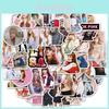 Яркая коллекция из 50 наклеек Blackpink с Лисой для индивидуальных DIY-декор-проектов