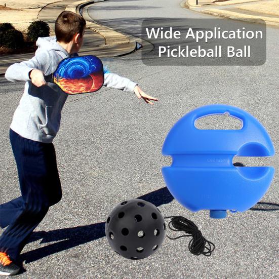 Тренажер Pickleball с отскоком мяча Pickleball Компактный размер Портативное оборудование Pickleball Solo Тренажерный инструмент Спортивные аксессуары