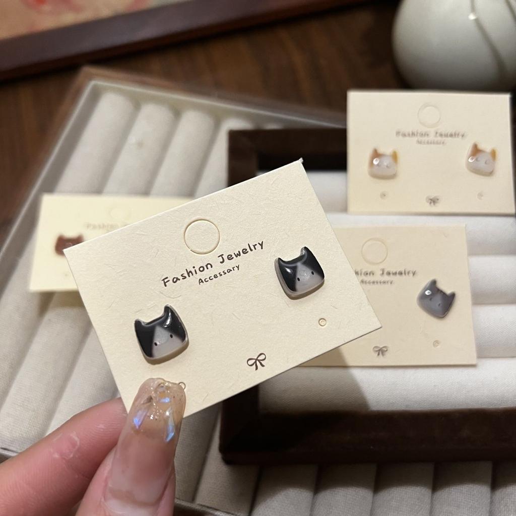 Набор из 6 шт. Милые серьги-подвески в стиле Харадзюку, синие медузы, звезды, морская тематика для женщин и девочек, уникальный эстетичный шарм, аксессуары