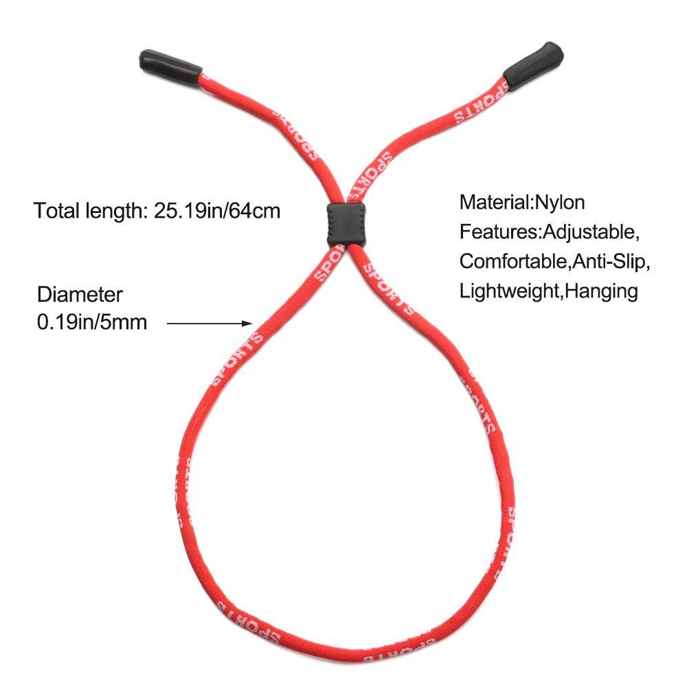 Men Women Non-Slip Glasses Chain Adjustable Neck Cord Eyeglasses Rope Glasses Strap Eyewear Lanyard