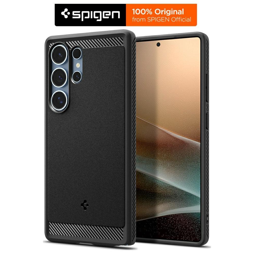Etui do Samsung Galaxy S25 Ultra Spigen Rugged Armor MagSafe Czarne