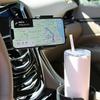 CupCargo Pro – 2-in-1 Car Cup Holder Expander and 360° Phone Mount with Adjustable Base and Flexible Neck, Universal Fit