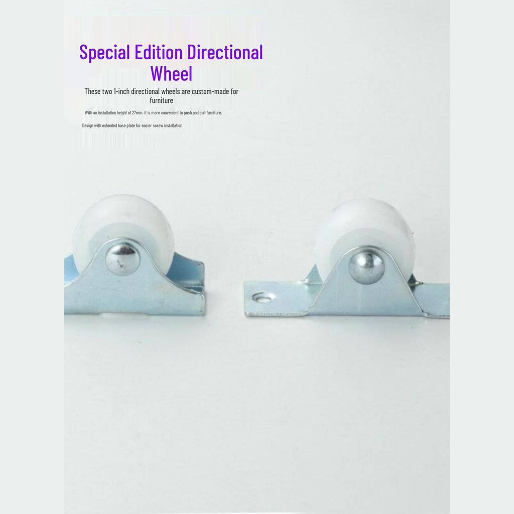 Универсальное мебельное колесо - Легкое, размеры 1"-2" для горшков, кроватей и ящиков