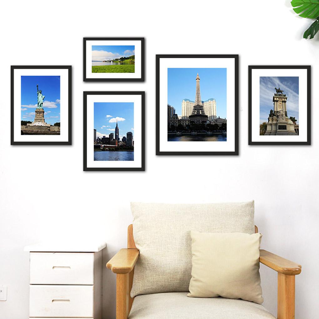 Деревянная фоторамка для дома, гостиной, прихожей, настенная фоторамка