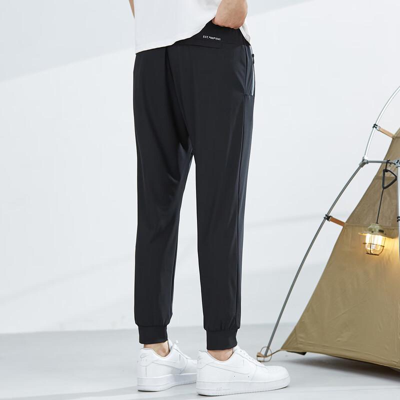 Jeep Мужские летние легкие быстросохнущие укороченные брюки-джоггеры