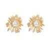 Pearl Earrings Stud Earrings Retro Women Fashion Jewelry