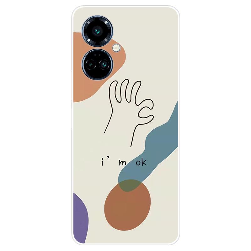 Для Tecno Spark 9 Pro Spark9 Pro чехол Мягкая силиконовая задняя крышка Чехол для телефона с рисунком из мультфильма Разнообразие