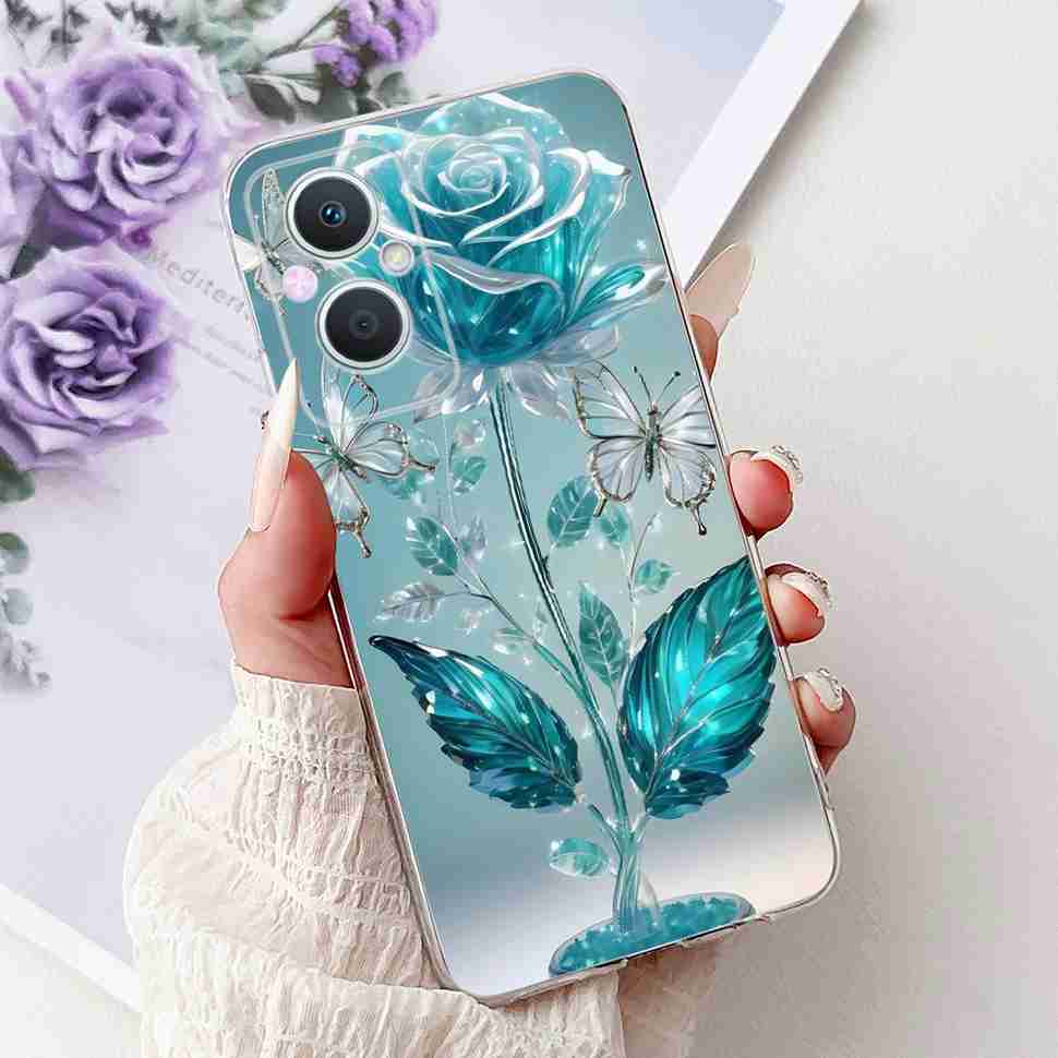 Для Oppo A96 5G 6.43" PFUM10 Чехол PHA120 Роскошный Любовь Милый Кот ТПУ Мягкий Силиконовый Чехол Для Oppo Reno7 Z 5G CPH2343 Корпус Телефона