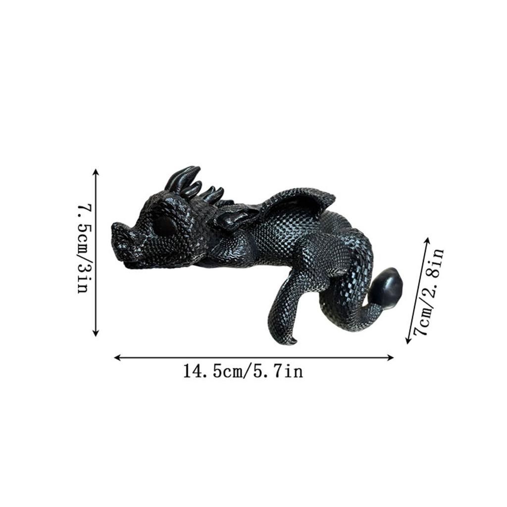 1Pc Resin Sleeping Dragon Bookshelf Decorative Ornaments, Cute Shelf Decoration, Creative Statue Ornaments, Perfect for Shelves, Book Ornaments