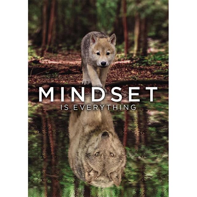 Animal Mindset Is Everything Inspirational Prints Poster Canvas Painting Modern Wall Art Pictures Living Room Bedroom Home Decor