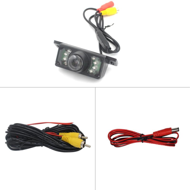 Автомобильная система камеры заднего вида, устойчивая к атмосферным воздействиям, противоударная, 170-градусная широкоугольная рамка номерного знака