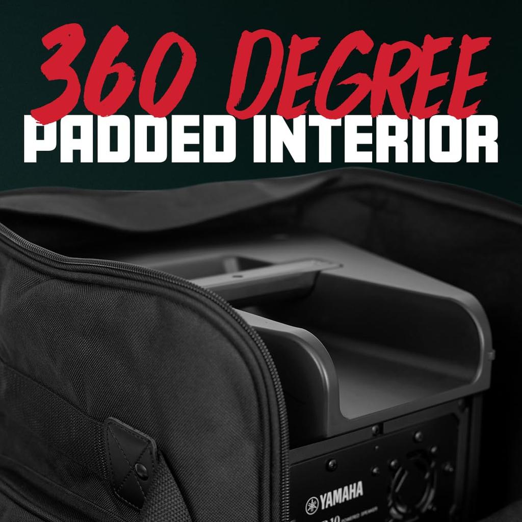 Gator Cases GPA Tote Series GPA-TOTE8 Carrying Bag for 8" Speakers, Lightweight Nylon Design [Official Japanese Product]