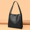 High Quality Shoulder Bag Simple Solid Color Tote Bag Shopping Bag Women's Bag Large Capacity Bag Women's Bag