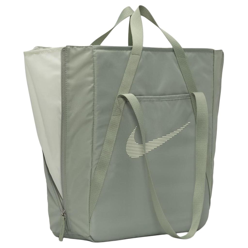Nike Fabric Tote Bag Shopping Bag Shoulder Bag Handbag Regular Unisex Horizon Green & Sea Glass Blue Casual DR7217-370