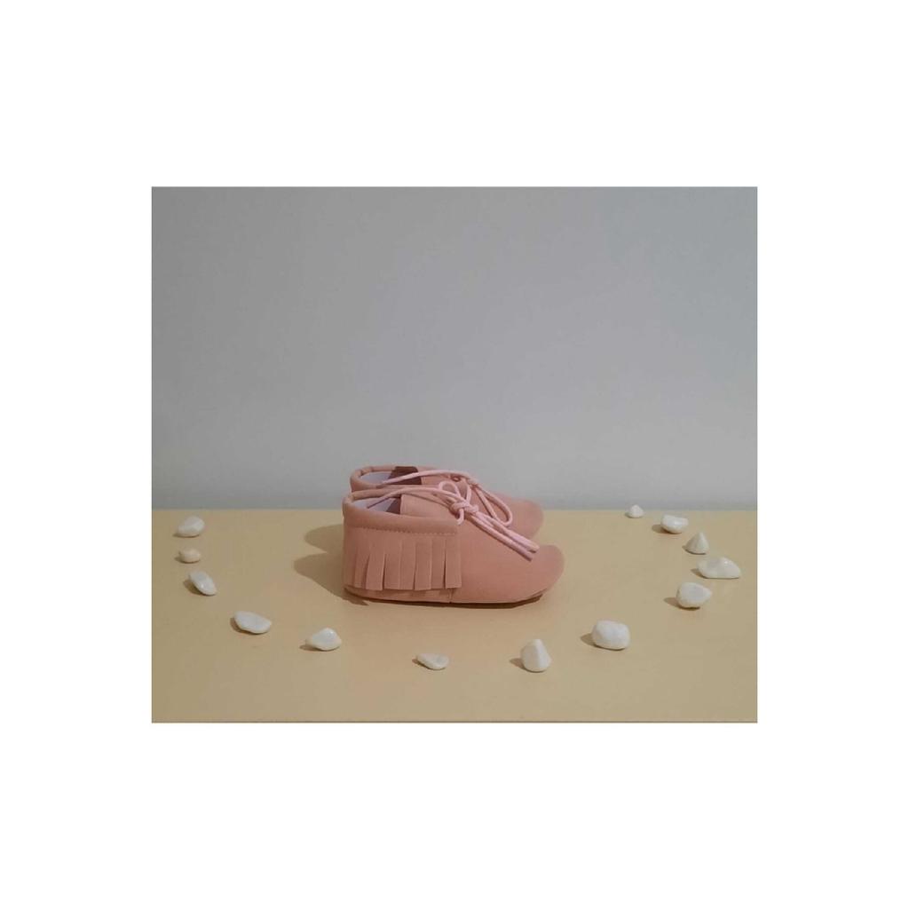 Детские коричневые пинетки унисекс