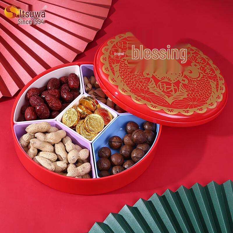 Вухуо Празднование китайского Нового года Меламиновый поднос для конфет