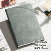 Твердый переплет А5, студенческая тетрадь, дневник, рабочий блокнот, книга для записи деловых встреч, заметки по предметам, справочник, 100 листов, 200 страниц