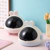 Desktop Rabbit Storage Box Desk Organizer Bin Cute Student Girls Hair Accessories Stationary Storage Kawaii Storage Rack
