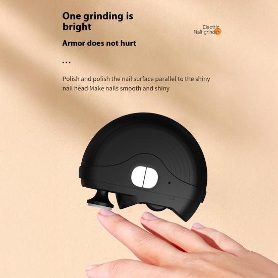 Yousheng Электрическая машинка для стрижки ногтей 2-в-1 Автоматическая детская взрослая для пожилых людей Триммер для ногтей со светодиодной подсветкой Детский маникюр Шлифовальная пилка Кусачки для ногтей Полировщик