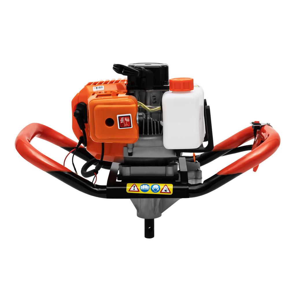 Ручной бензиновый земляной бур 8500 об/мин 52 куб.см 2-тактный ямобур высокая мощность сельскохозяйственные и ландшафтные инструменты