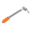 Stainless Steel Inflator Hose Extension Tube M6 x 1 Thread Air Chuck  Car/Motorcycle