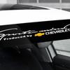 bwlk1 Car Front Windshield Stickers Auto Decorative Decals For Chevrolet Silverado Impala Malibu Equinox Cruze Camaro Cavalier Blazer