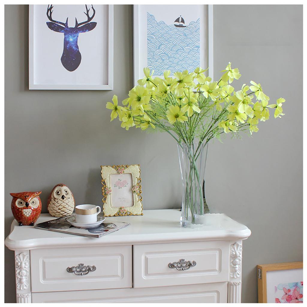 Искусственный Космея Белая Искусственные Цветы для Свадеб, Домашнего Декора, Украшений для Вечеринок