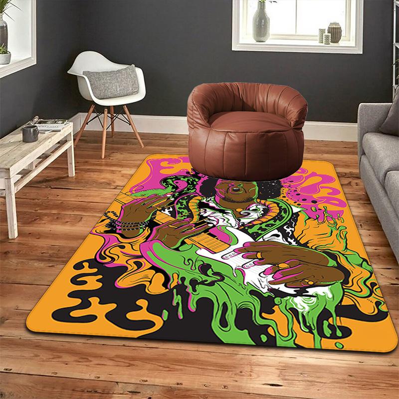 Hendrix Rug Floor Mat for Living Room or Bedroom Soft and Comfortable Carpet a Gift for Birthday and Holiday.SFF0917321