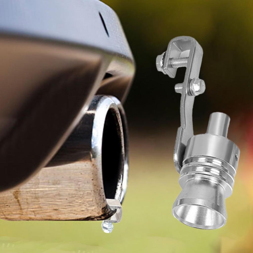 Свисток, имитирующий звук турбины автомобиля, универсальный глушитель турбо-патрубка из алюминиевого сплава, свисток для выхлопной трубы, имитирующий звук турбины, свисток-симулятор клапана