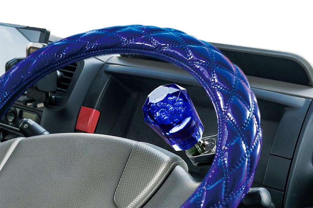 Kashimura Спиннер на руль, Акрил, Синий, NKS-128