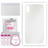 apgo Protective Skin Sticker for the Back Compatible with Apple iPhone X, Wrap Film, Foil, Vinyl - Pattern Matte Transparent