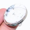Dendrite Opal Handmade 925 Sterling Silver Jewelry Ring Size 10 p1L33