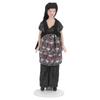 1:12 Scale Dollhouse Modern Woman Porcelain Doll Dollhouse Decoration Accessories