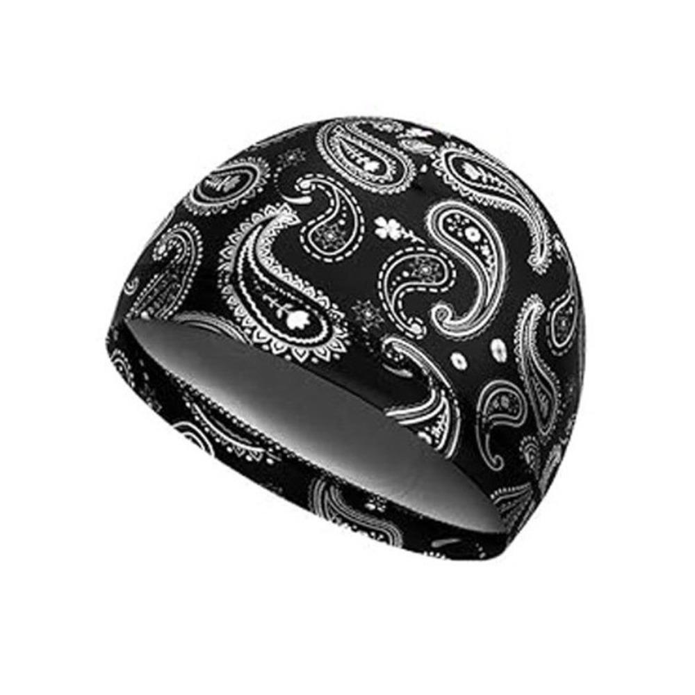 Новые Хиджабы с Принтом Пейсли Дышащая Подкладка под Шлем Пиратская Шляпа Быстросохнущая Удобная Бандана Шляпа для Активного Отдыха