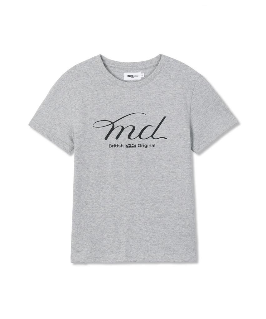 Michikoleondeonkosino Mcl Хлопковая футболка Меланж Серый