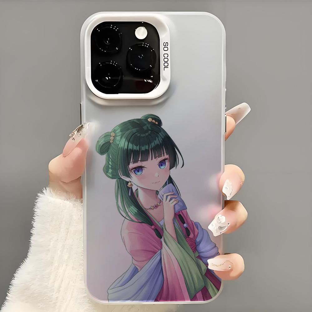 Дневники Маомао Цзиньши Чехол для телефона Чехол для телефона Для iPhone 14 16 15 11 12 13 Pro Max Mini Plus Ударопрочный чехол