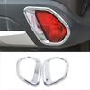 2 Pcs Car Back Rear Fog Light Lamp Cover Trim For Mitsubishi 20