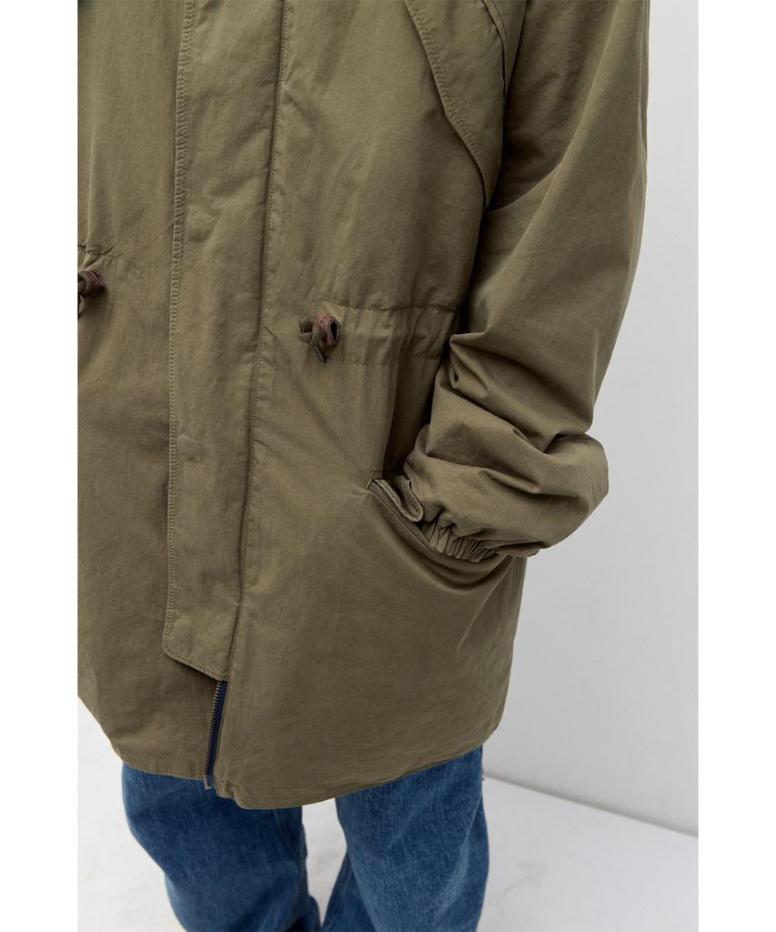 HATCHINGROOM Reversible Parka Khaki/Navy