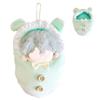 Fluffy Kigurumi Keychain Plush Otaku [For 10cm] Mint, Clothes, Activity, [Product]
