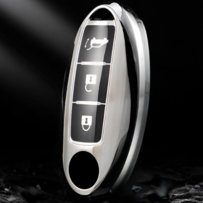 Новый мягкий чехол для ключей из ТПУ для Nissan Qashqai X-Trail T32 T31 Juke J10 J11 Kicks Tiida Pathfinder Note для Infiniti