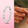 925 Silver Stackable Infinite Heart Daisy Flower Ring For Women Girl Original Silver 925 Rings Jewelry Gift
